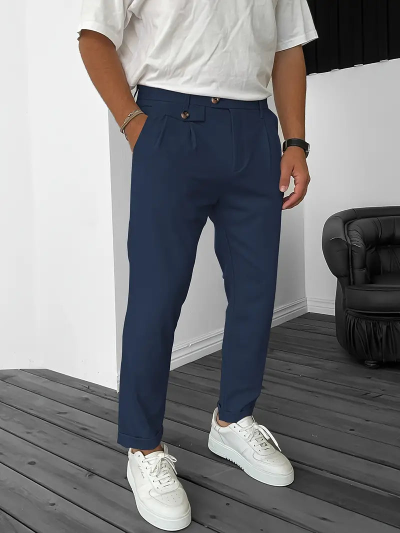 Stilvolle Casual Herrenhose mit bequemer Passform