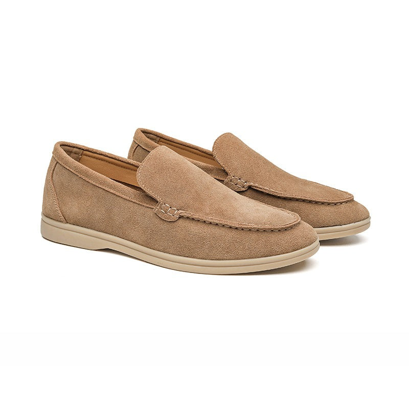 Exklusive Herren Wildleder Loafers im Milano Stil