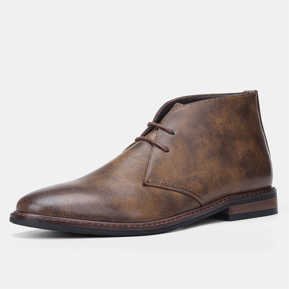 Klassische Herren-Desert Boots im Vintage-Stil