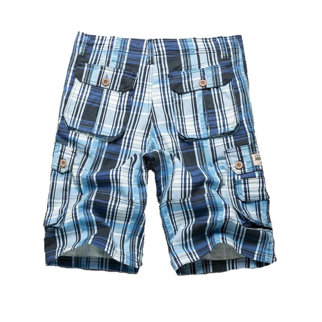 Bequeme Herren Cargo Shorts aus Baumwolle für den Strand