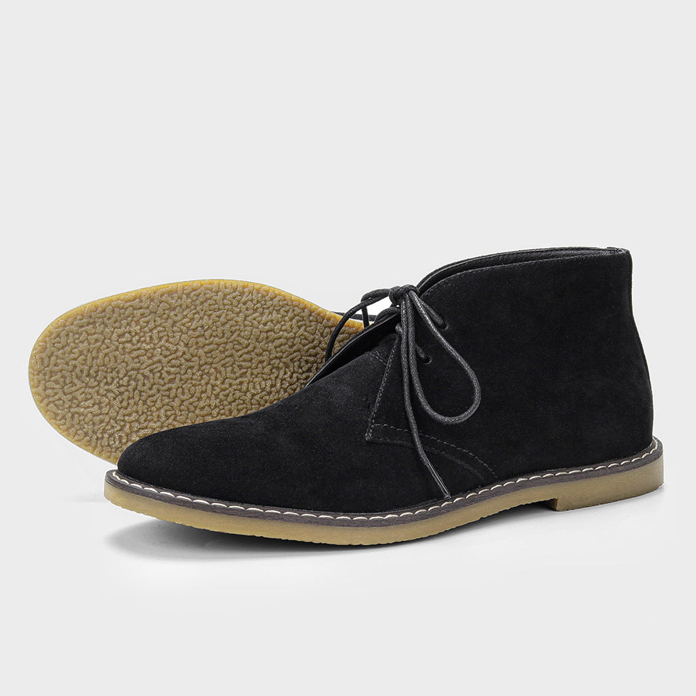 Klassische Herren-Desert Boots im Vintage-Stil