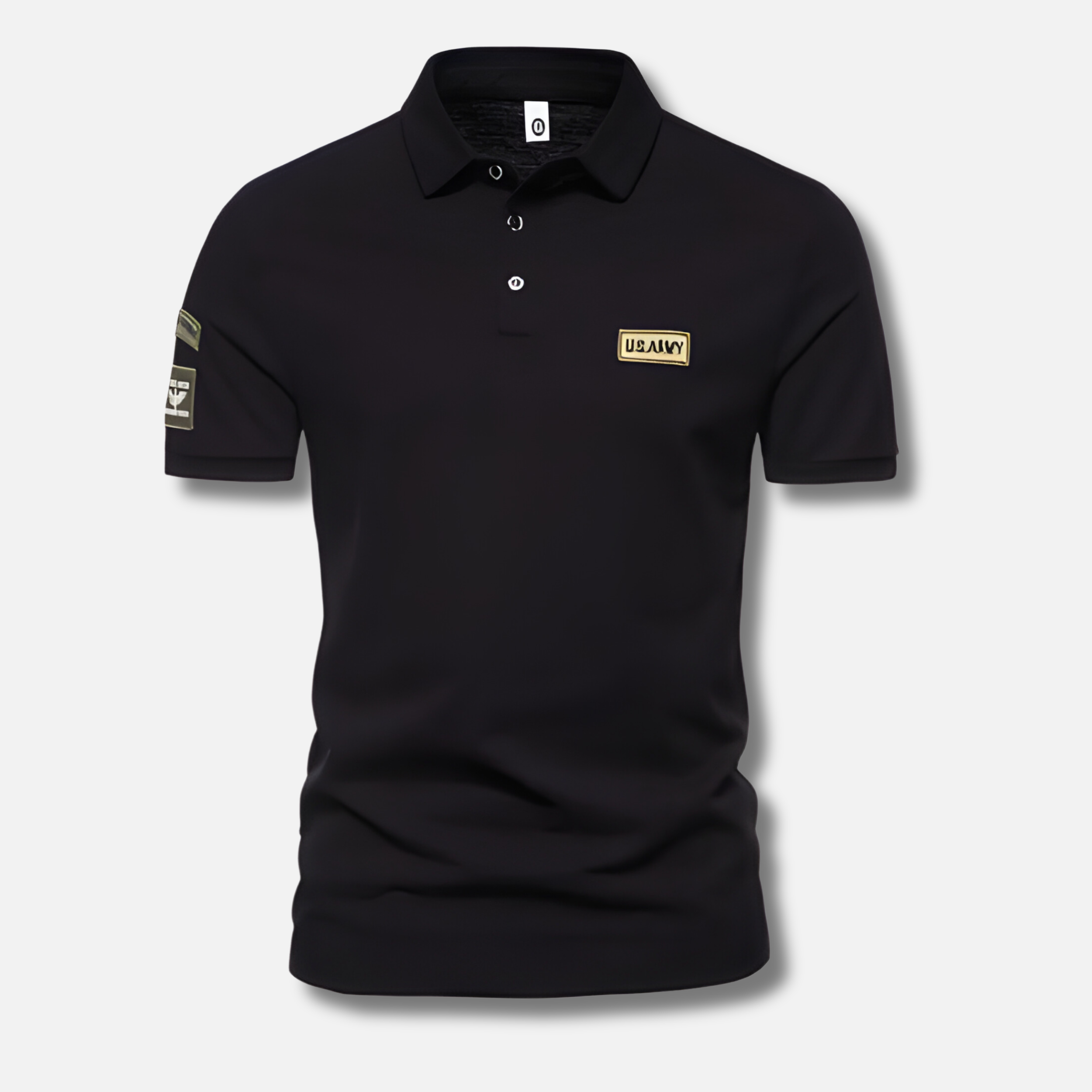 Robustes Herren Militär-Poloshirt, stilvoll und strapazierfähig