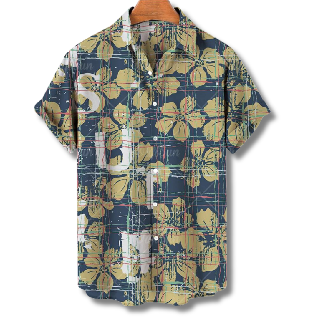 Komfortables Herren Hawaii Hemd