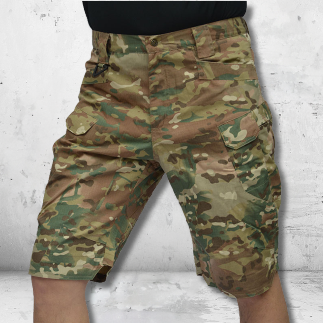 Sullie - Ultimative Herren Cargo Shorts im Militär Design