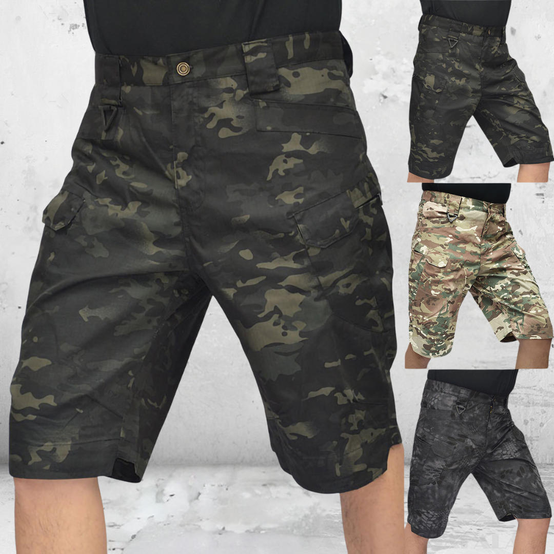 Sullie - Ultimative Herren Cargo Shorts im Militär Design