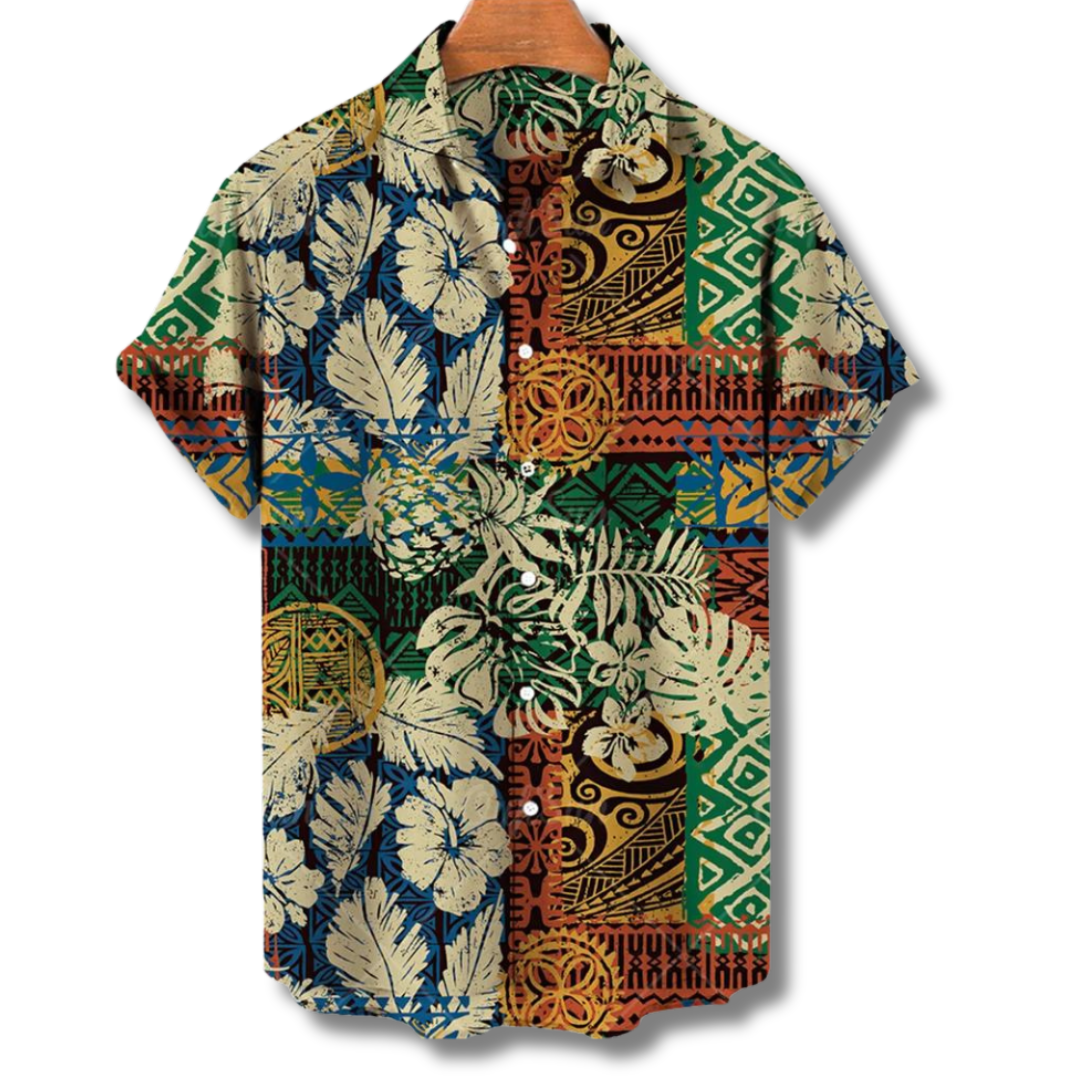 Komfortables Herren Hawaii Hemd