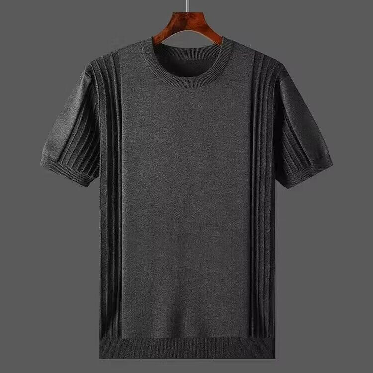 Zetiloses Herren Baumwoll-T-Shirt – Stilvolles Design