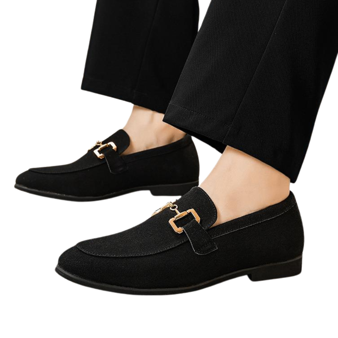 Luxuriöse Herren Wildleder Loafers