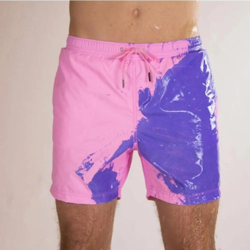 Verfärbende Herren Schwimmshorts für den Sommer