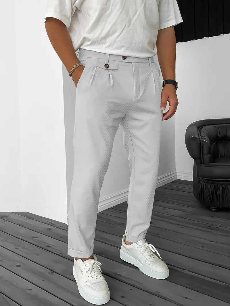 Stilvolle Casual Herrenhose mit bequemer Passform