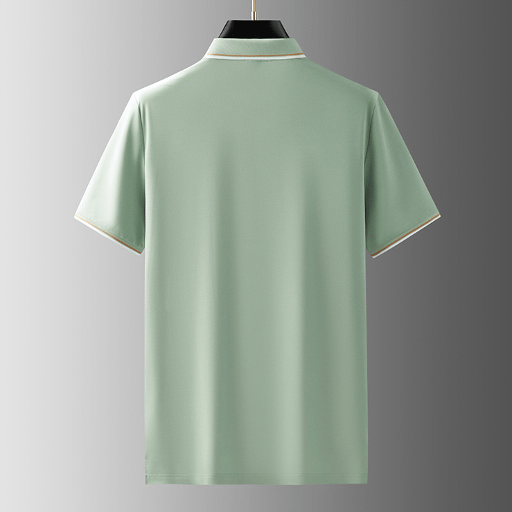 Hochwertiges Seidenpoloshirt für Herren