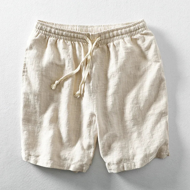 Hafenblick - Super Bequeme Herren Leinen Shorts