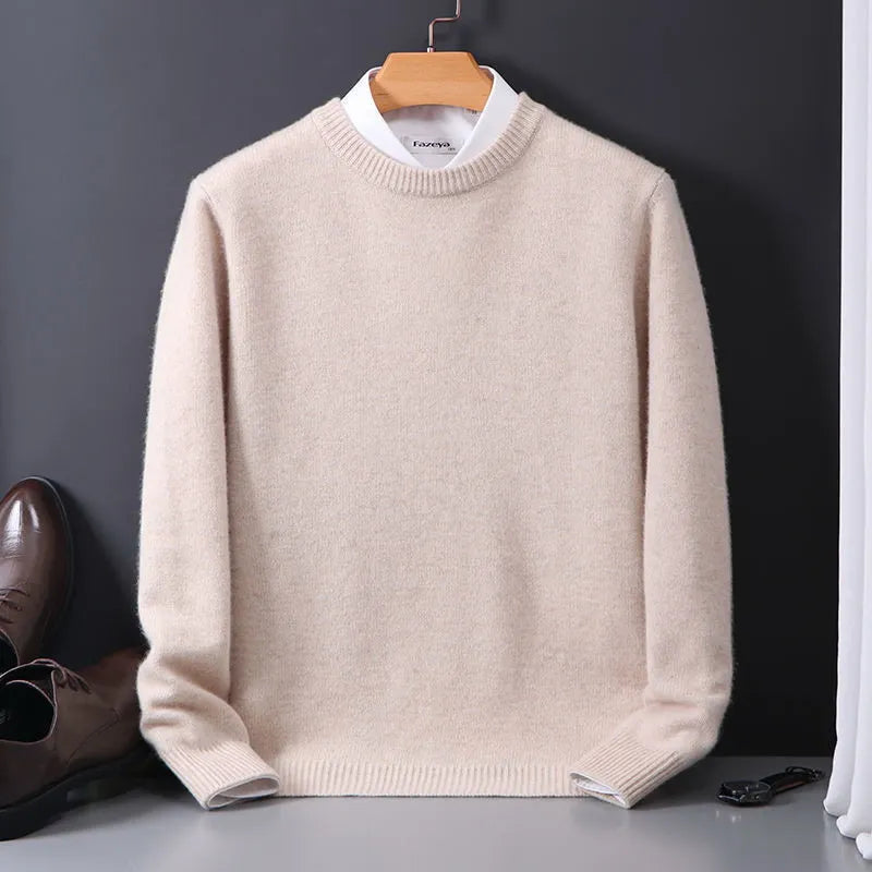 Hochwertige Kaschmir Herren Pullover