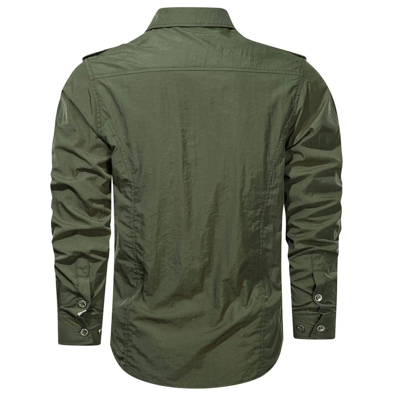 Premium Herren Cargo-Hemd mit Softshell - robust & widerstandsfähig