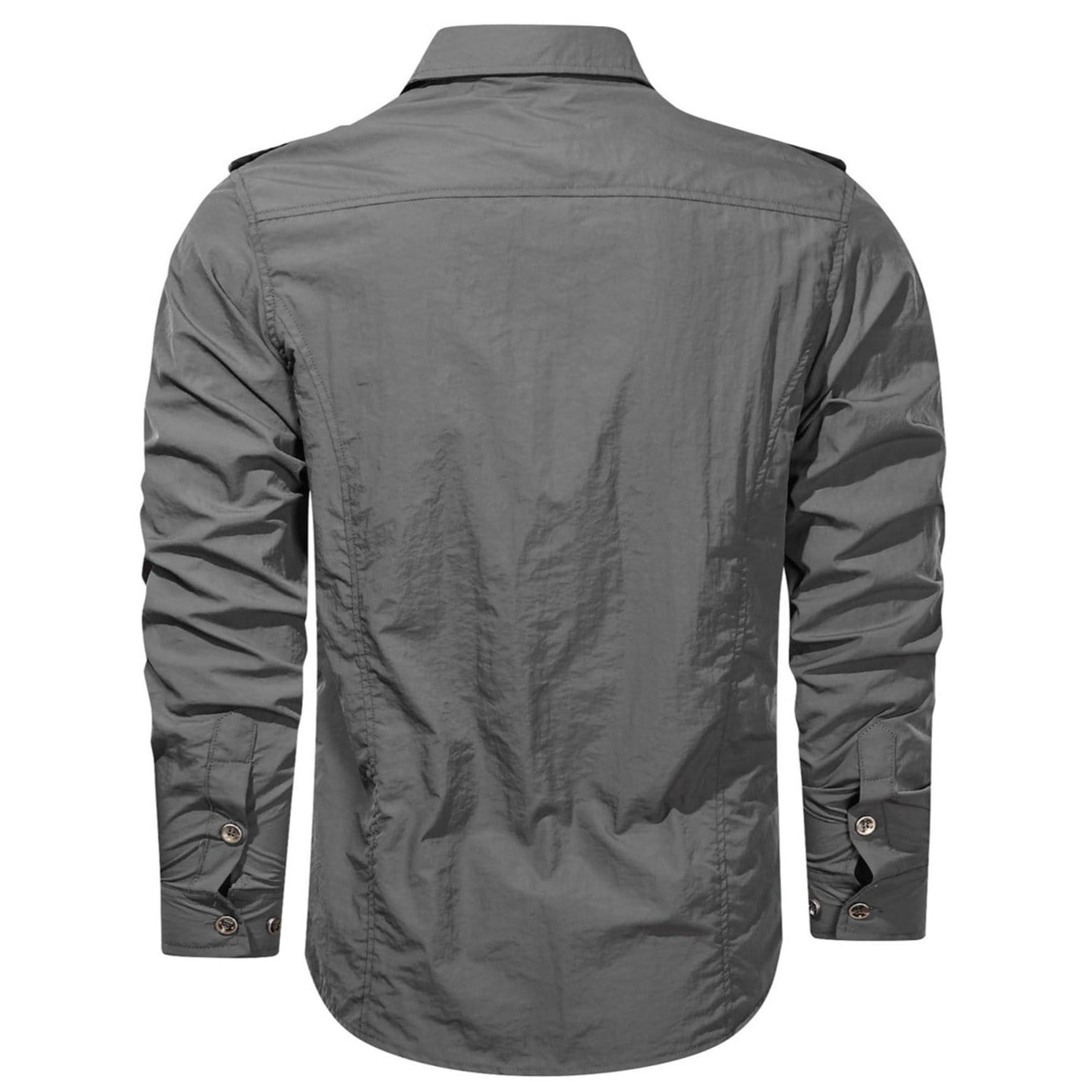 Premium Herren Cargo-Hemd mit Softshell - robust & widerstandsfähig