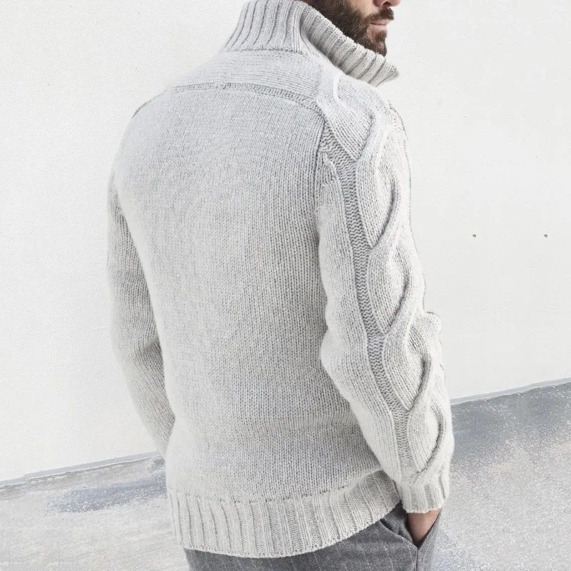 Premium gestrickter Herren Cardigan - elegant und warm