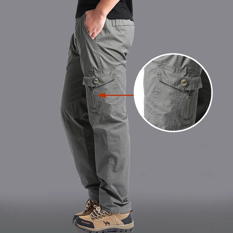 Premium Herren Cargo-Hose, Regular-Fit