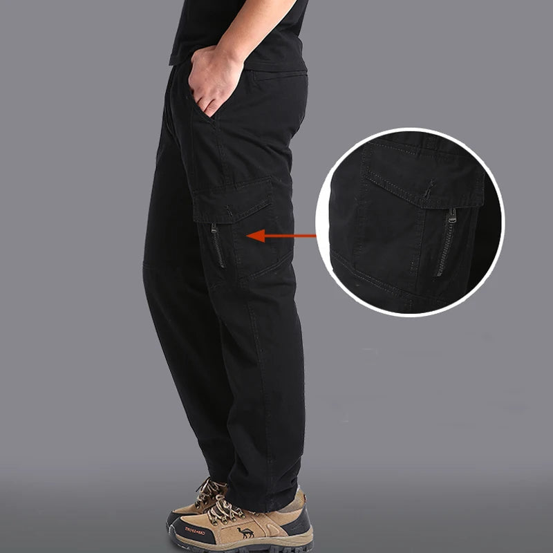 Premium Herren Cargo-Hose, Regular-Fit