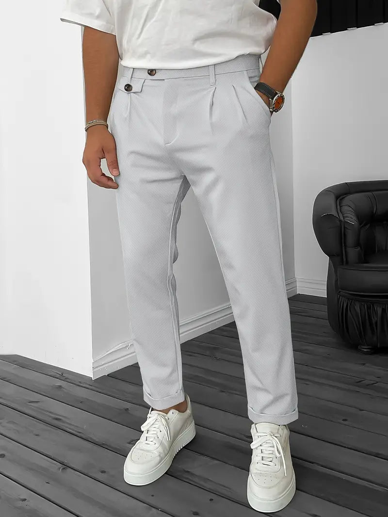 Stilvolle Casual Herrenhose mit bequemer Passform