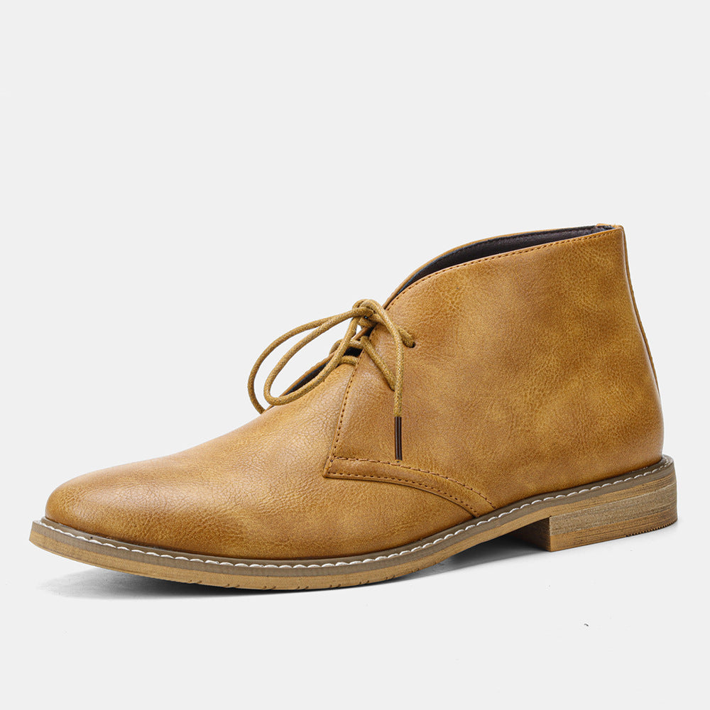 Klassische Herren-Desert Boots im Vintage-Stil