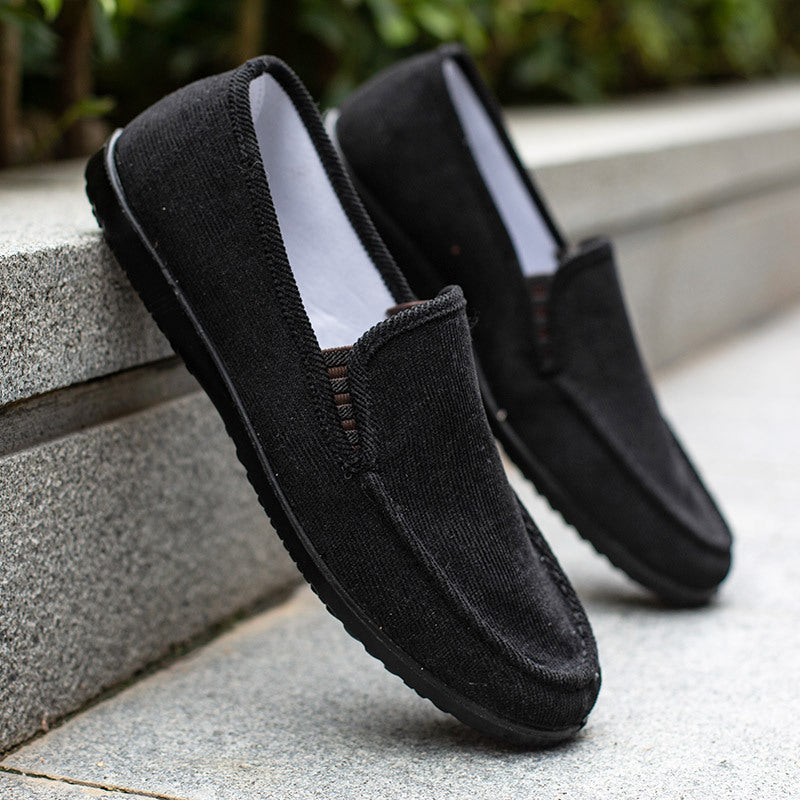 Herren Corduroy Loafers mit Antirutschsohle - bequem und strapazierfähig