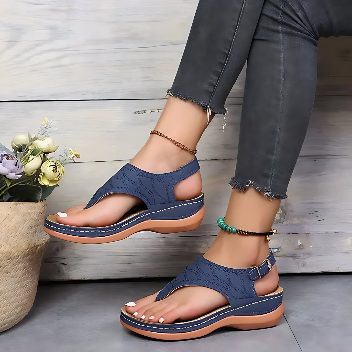 Martina™ - Die besten modischen Ledersandalen für den Sommer