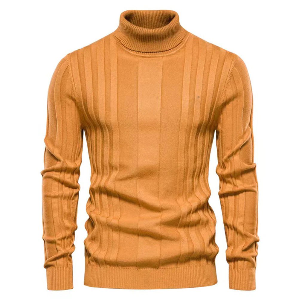 Stilvoller Herren Rollkragenpullover