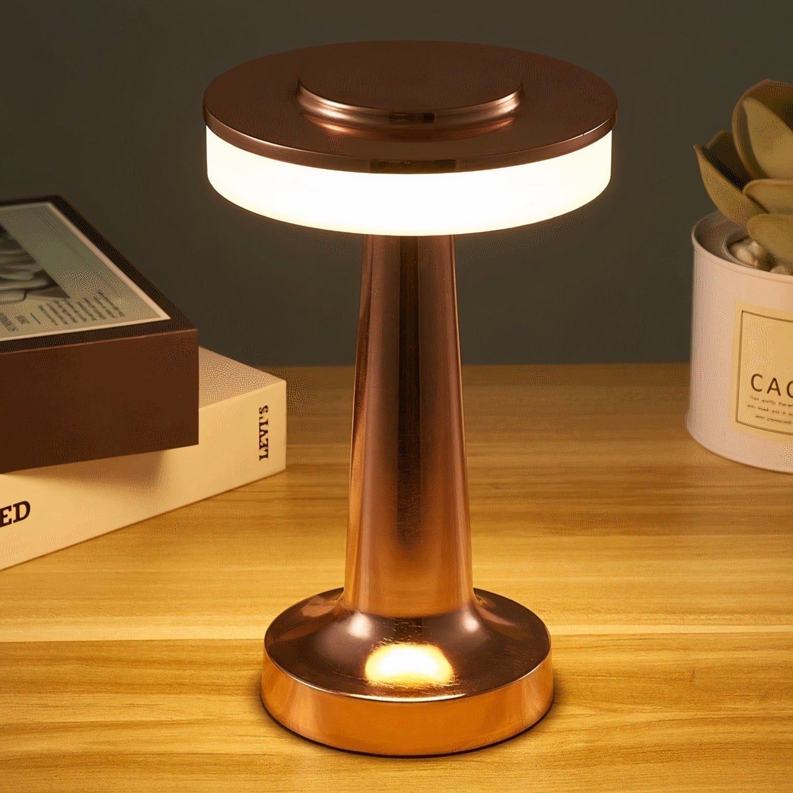 ElegantLamp™ 2.0 - Wiederaufladbare Schreibtischlampe (Kostenloser Versand)