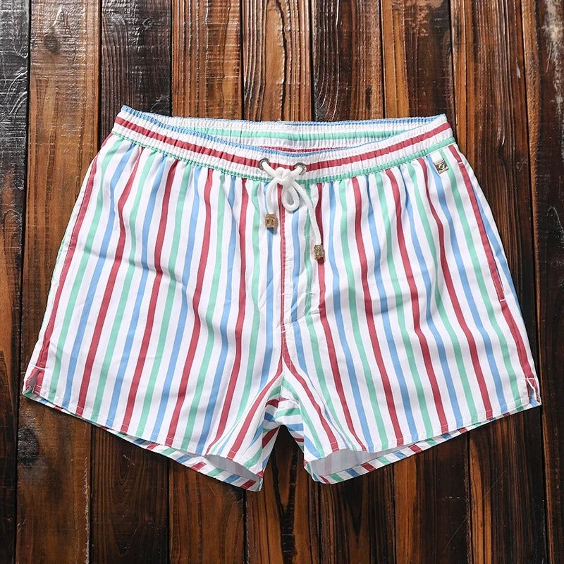 Gestreifte Herren Badeshorts - Modisch und bequem