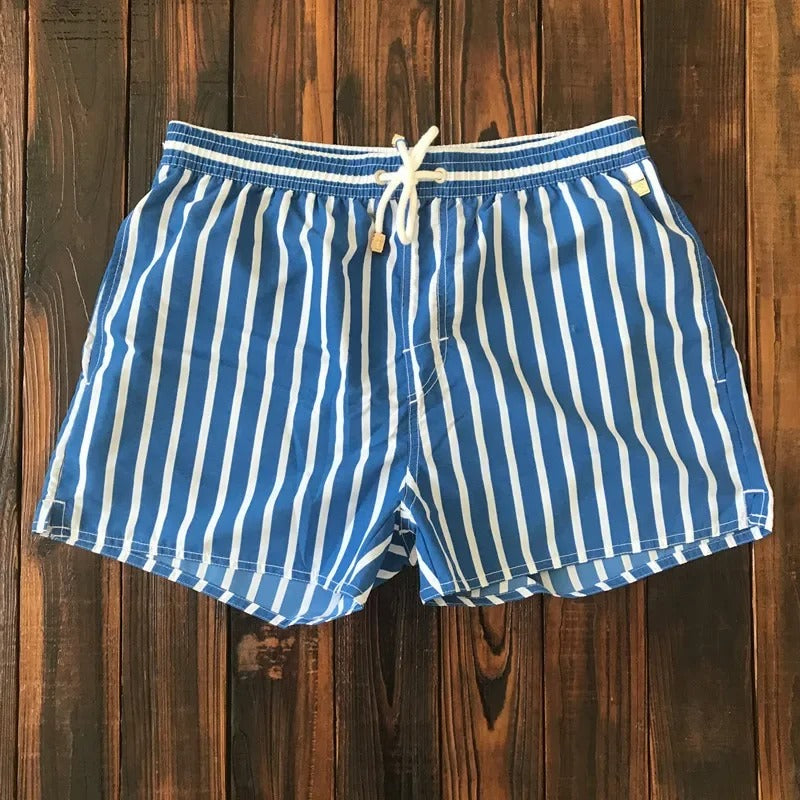 Gestreifte Herren Badeshorts - Modisch und bequem