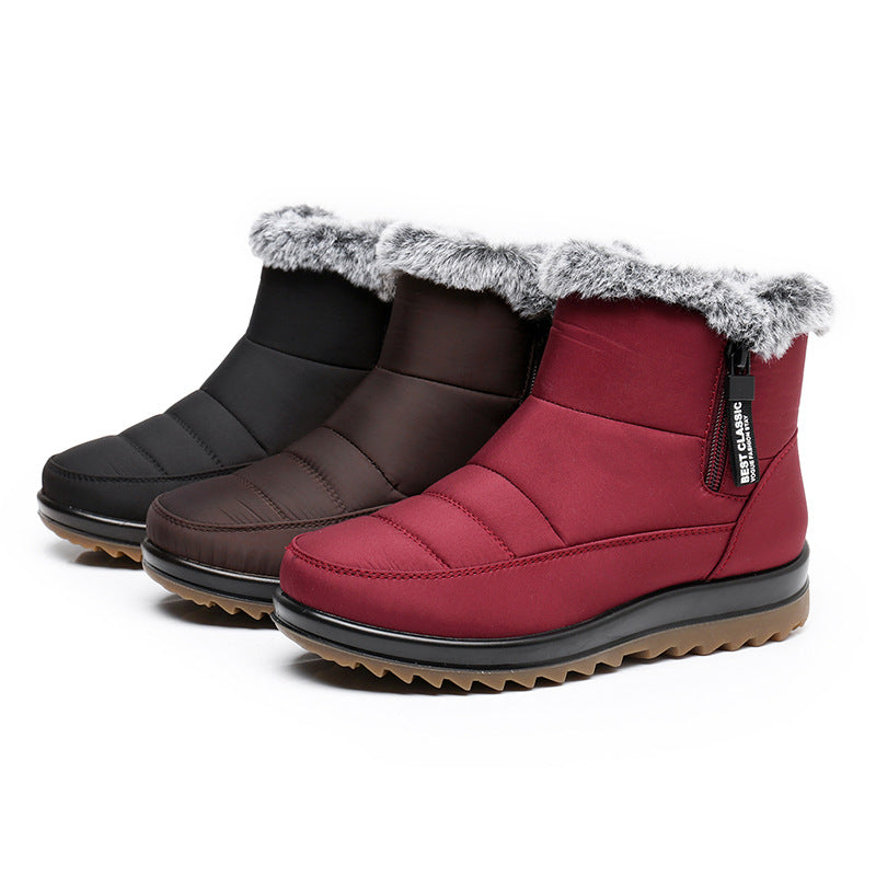 Larissa™ - Winterstiefel aus Baumwolle, wasserdicht und warm