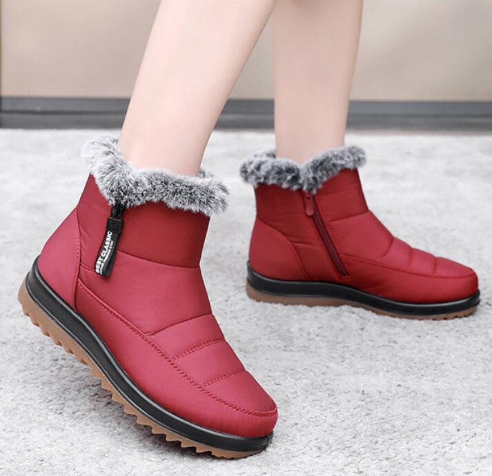 Larissa™ - Winterstiefel aus Baumwolle, wasserdicht und warm