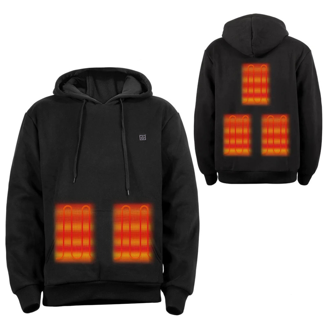 HeatHoodie™-Beheizter Hoodie Unisex - 3 Heizstufen