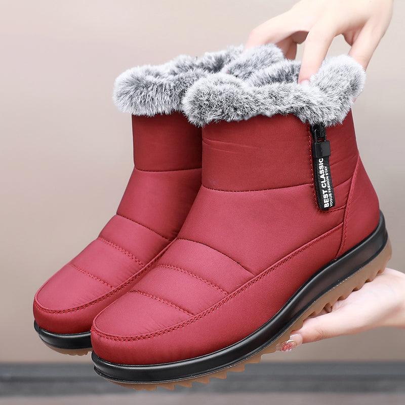 Larissa™ - Winterstiefel aus Baumwolle, wasserdicht und warm