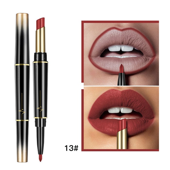 Pouty Lips™ | Kombination aus langanhaltendem Lippenstift + Lip Liner (1+1 GRATIS)