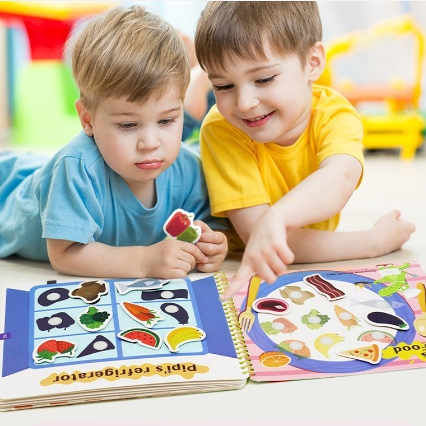 Beschäftigte Biene™ | Montessori Beschäftigungsbuch für Kinder