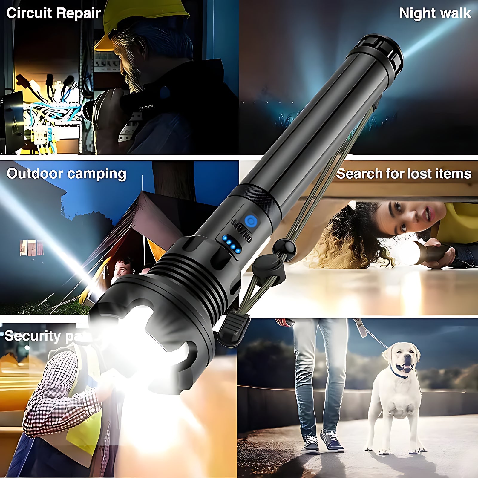 Lumiero™ | Taktische Laser-taschenlampe