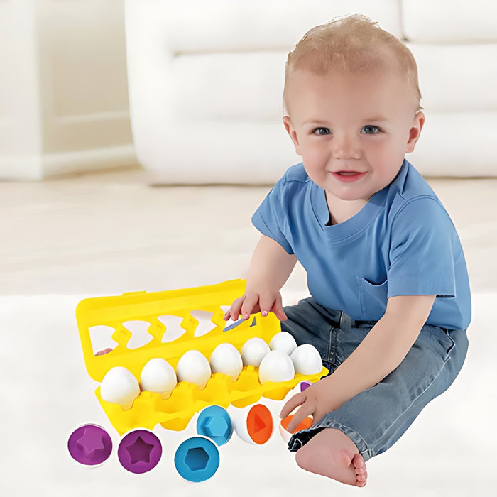 EggPuzzle™ | Knobelaufgabe Für Kinder - Kreative Eierbox