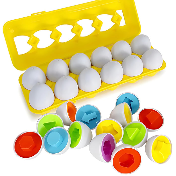 EggPuzzle™ | Knobelaufgabe Für Kinder - Kreative Eierbox