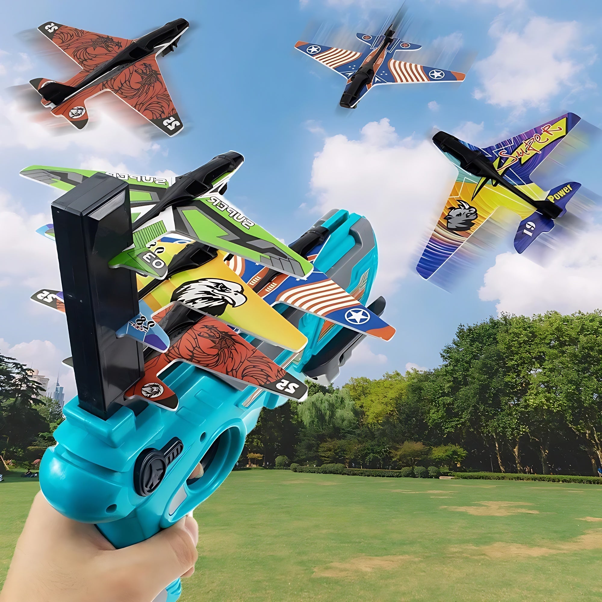 SkyLauncher™ - Flugzeug-Katapult-Geschütz-Schießspiel